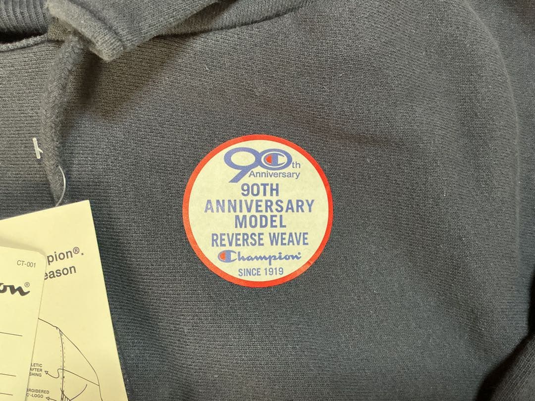 Champion チャンピオン リバースウィーブ 90TH スエットパーカー M