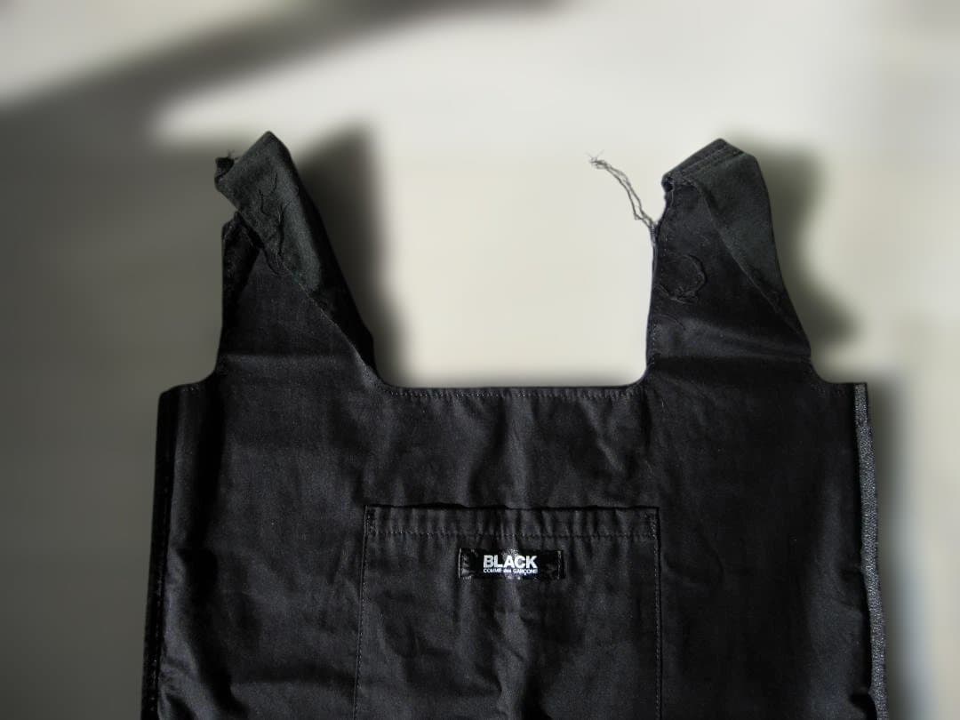 BLACK COMME des GARCONS　リメークトートバッグ　黒