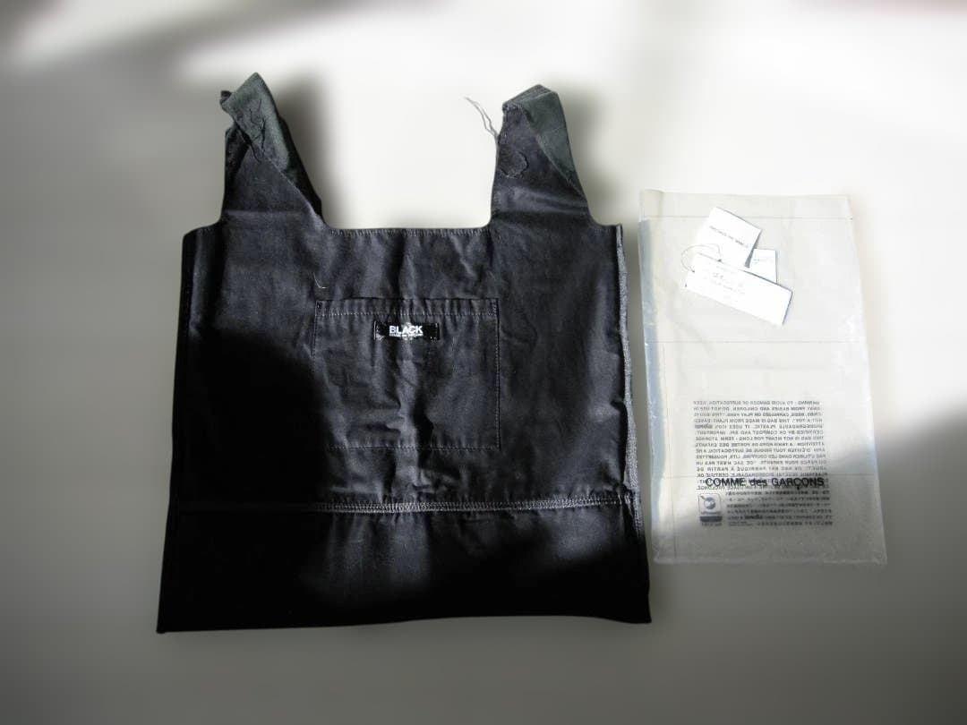 BLACK COMME des GARCONS　リメークトートバッグ　黒