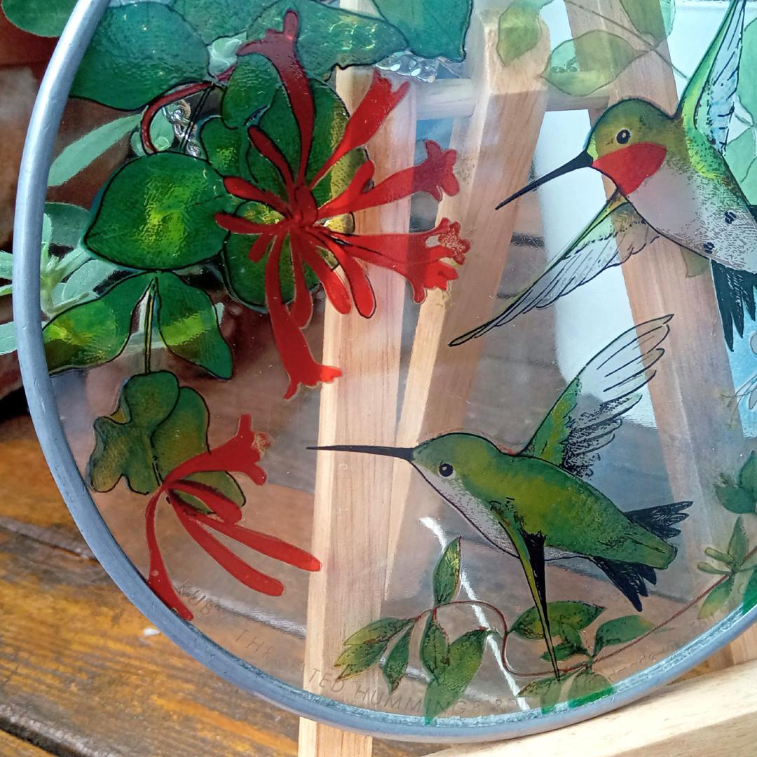 トロント・ステンドグラス Hummingbird ハミングバード ハチドリ