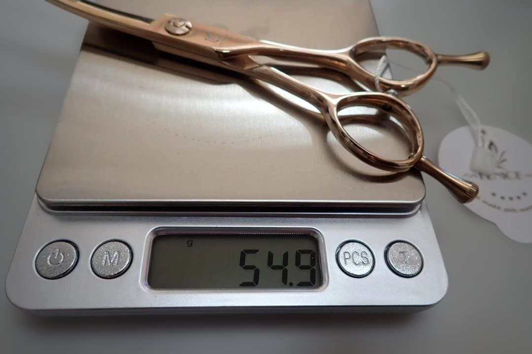 ★Fenice製★ギザ刃カーブシザー★6.5インチ★