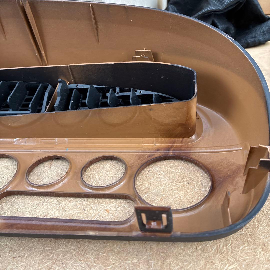 ダイハツミラジーノ L700S メーターパネル 木目調　3点セット