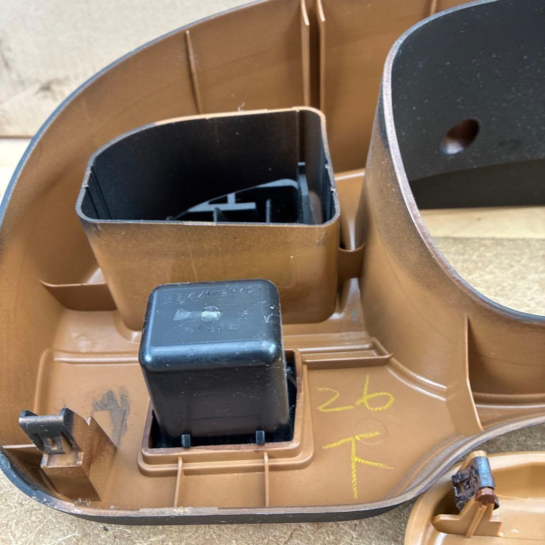 ダイハツミラジーノ L700S メーターパネル 木目調　3点セット