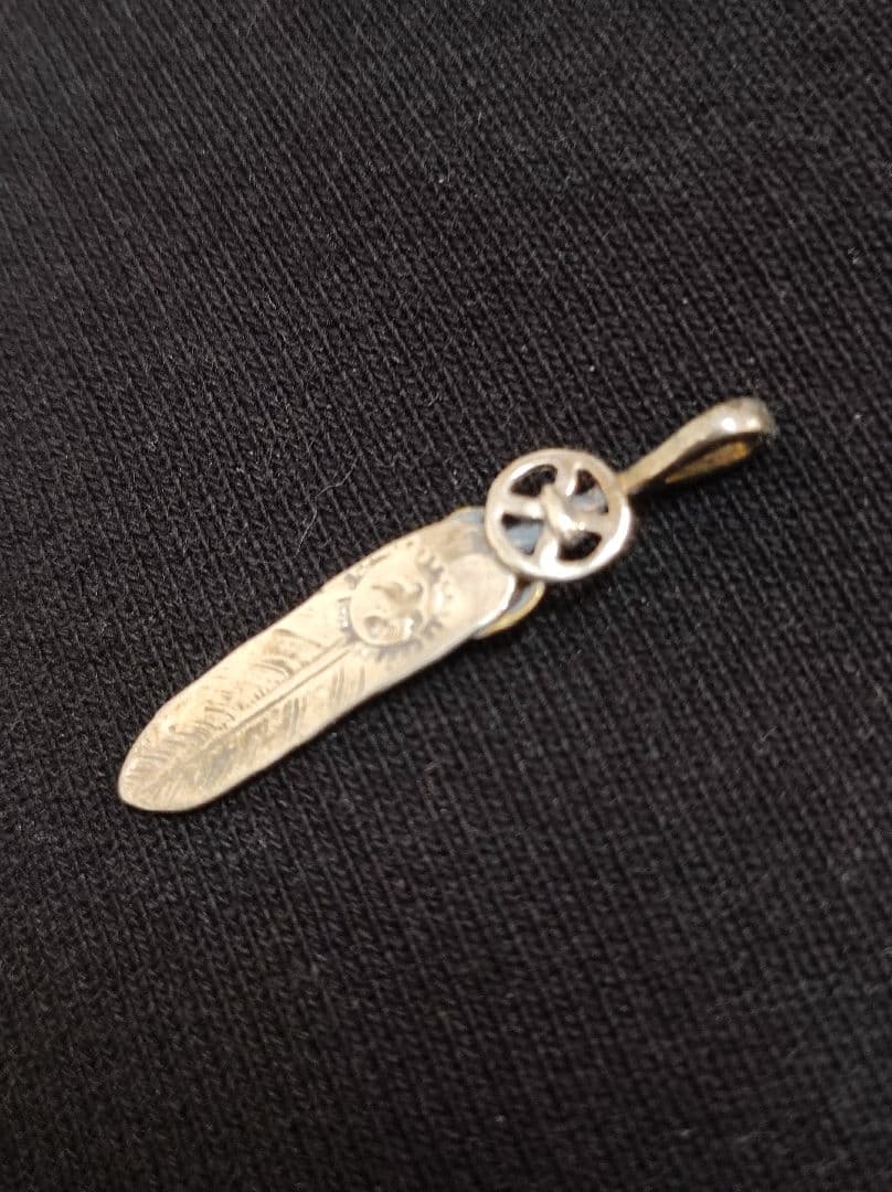 ゴローズgoro's金付きコンビフェザー小