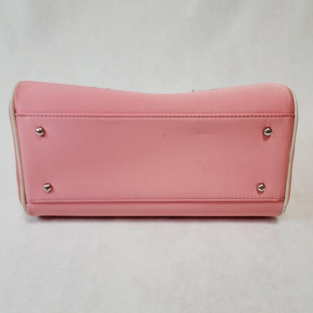 レア美品☆BURBERRYバーバリーホースロゴ刺繍 ミニボストンバッグ Y2K