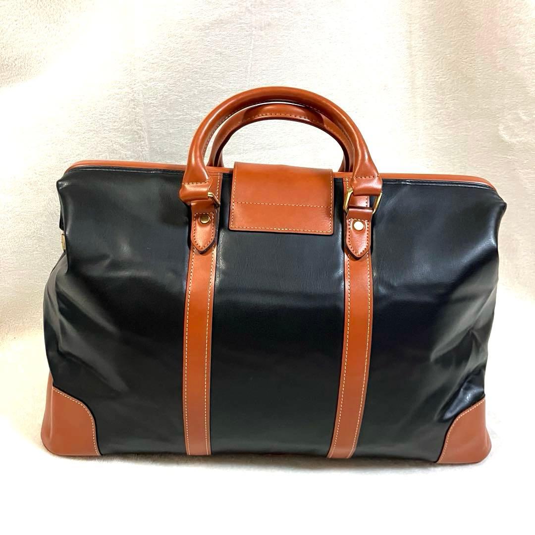 【未使用】ロンバード セント クラブ ボストンバッグ ダレスバッグ 鍵付き