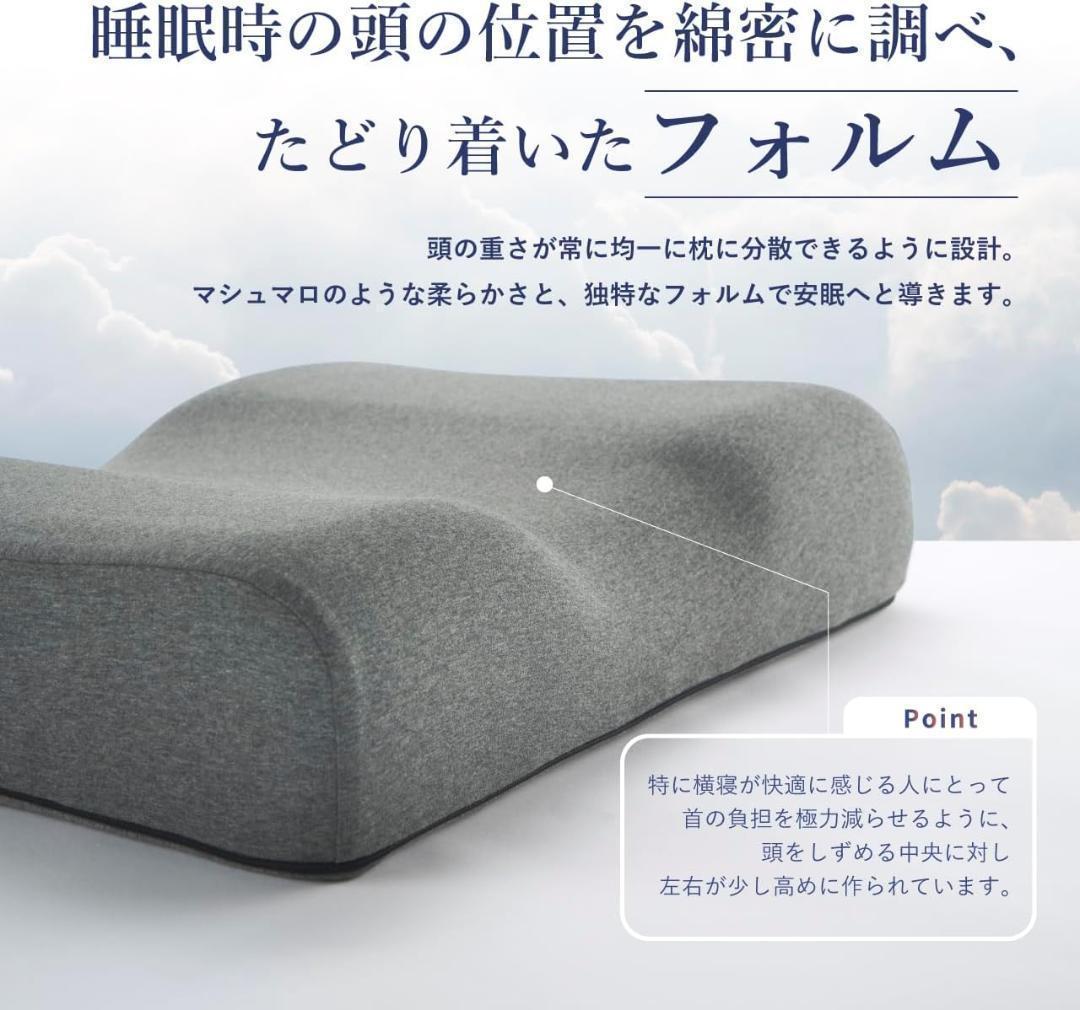 地上波TVで紹介！ZEREMA ゼレマ AI搭載スマート枕 1mm単位 高さ自動