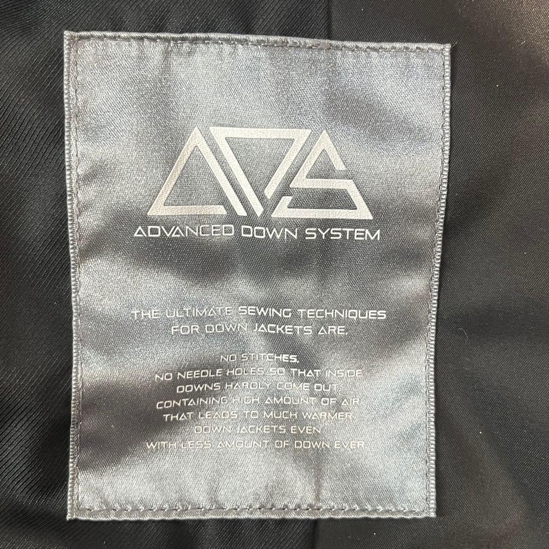 46 大きめ　23区　ロングダウンコート　フード付き　ADS LIMONTA