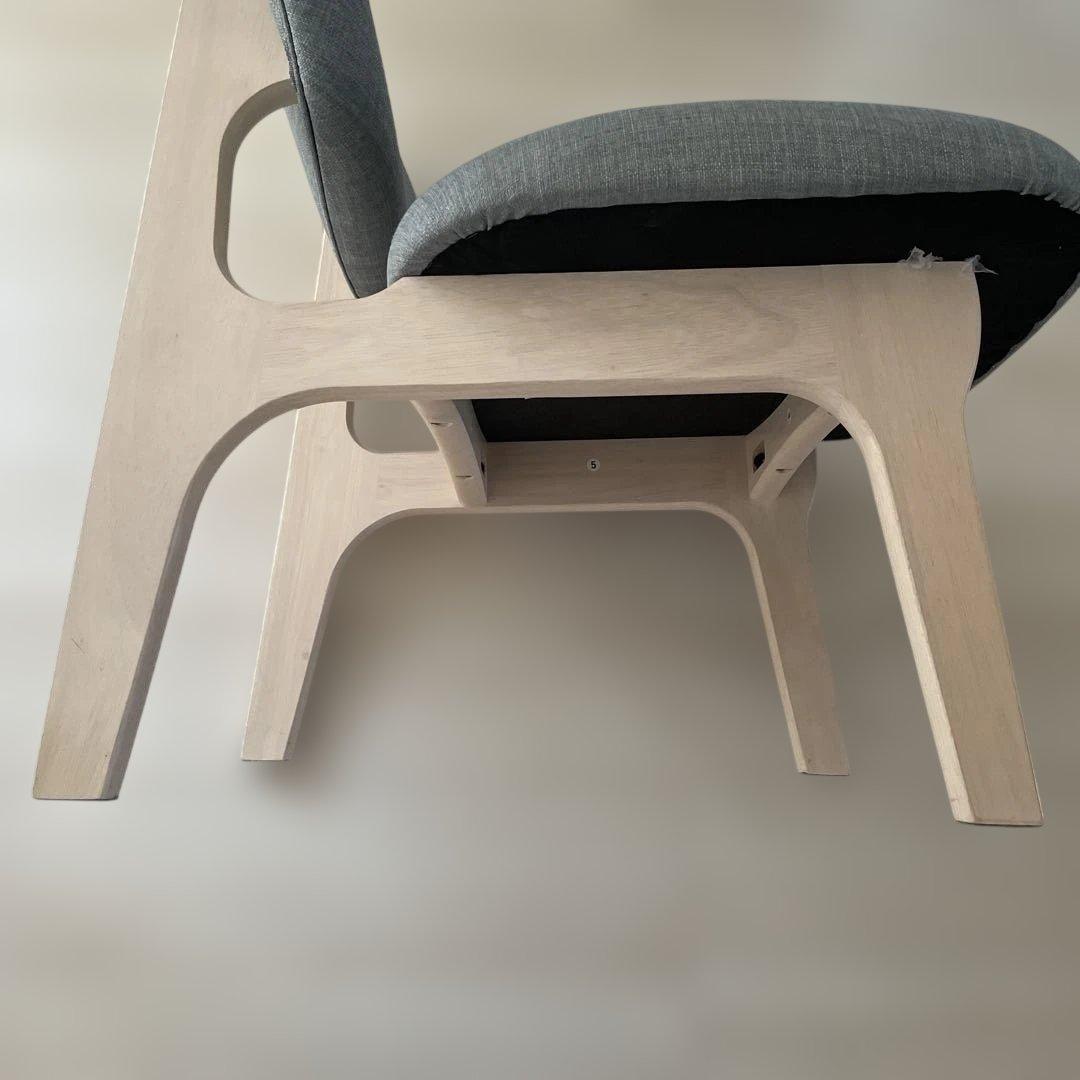 【旧モデル】ニトリ 1人用チェア (Nシールド リラックスワイド WW/GY)