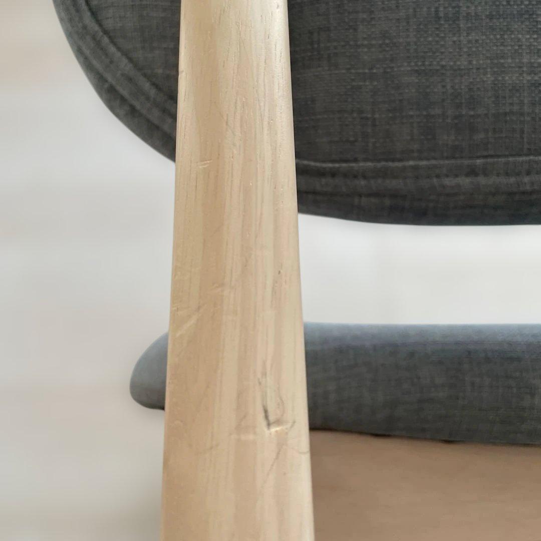 【旧モデル】ニトリ 1人用チェア (Nシールド リラックスワイド WW/GY)