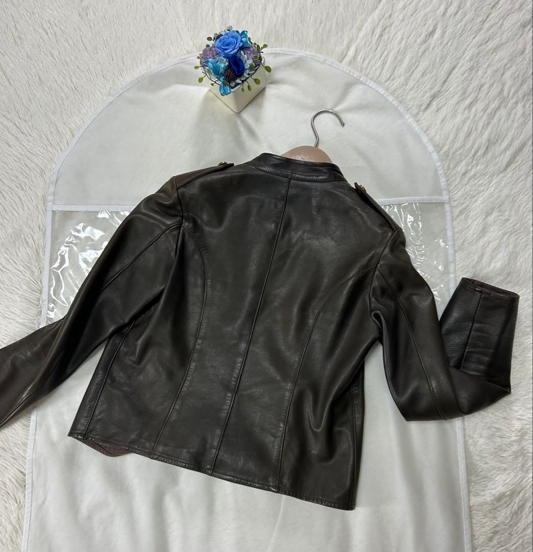 GUCCI ヴィンテージ ショートスリーブ レザージャケット トムフォード期