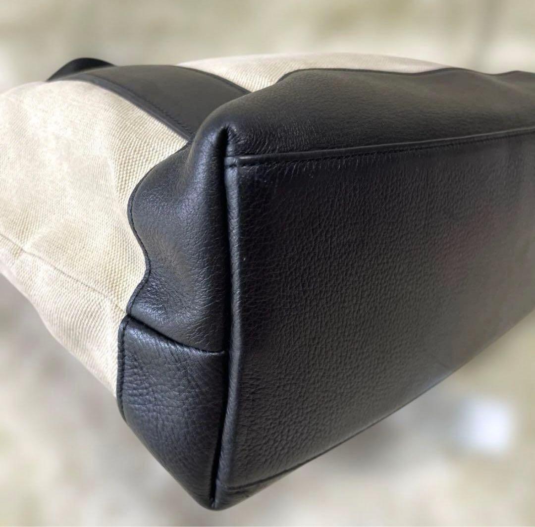 PELLE MORBIDA　ペッレモルビダ　トートバッグ　キャンバス　A４可能