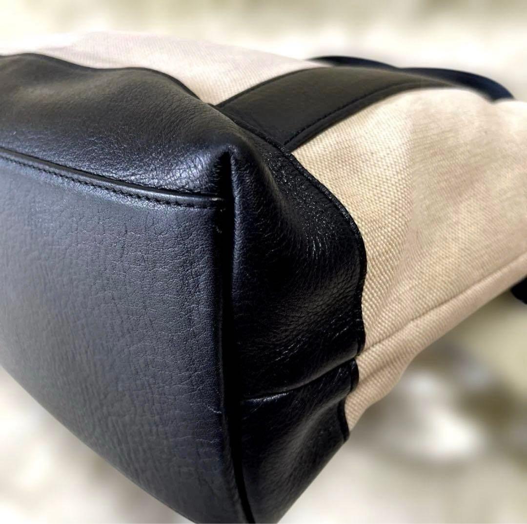 PELLE MORBIDA　ペッレモルビダ　トートバッグ　キャンバス　A４可能