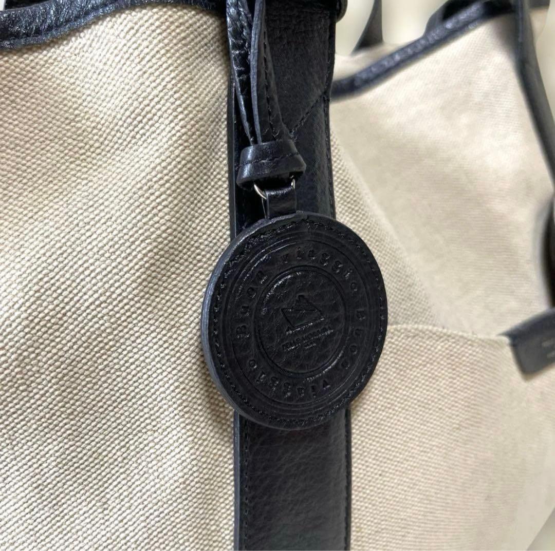 PELLE MORBIDA　ペッレモルビダ　トートバッグ　キャンバス　A４可能