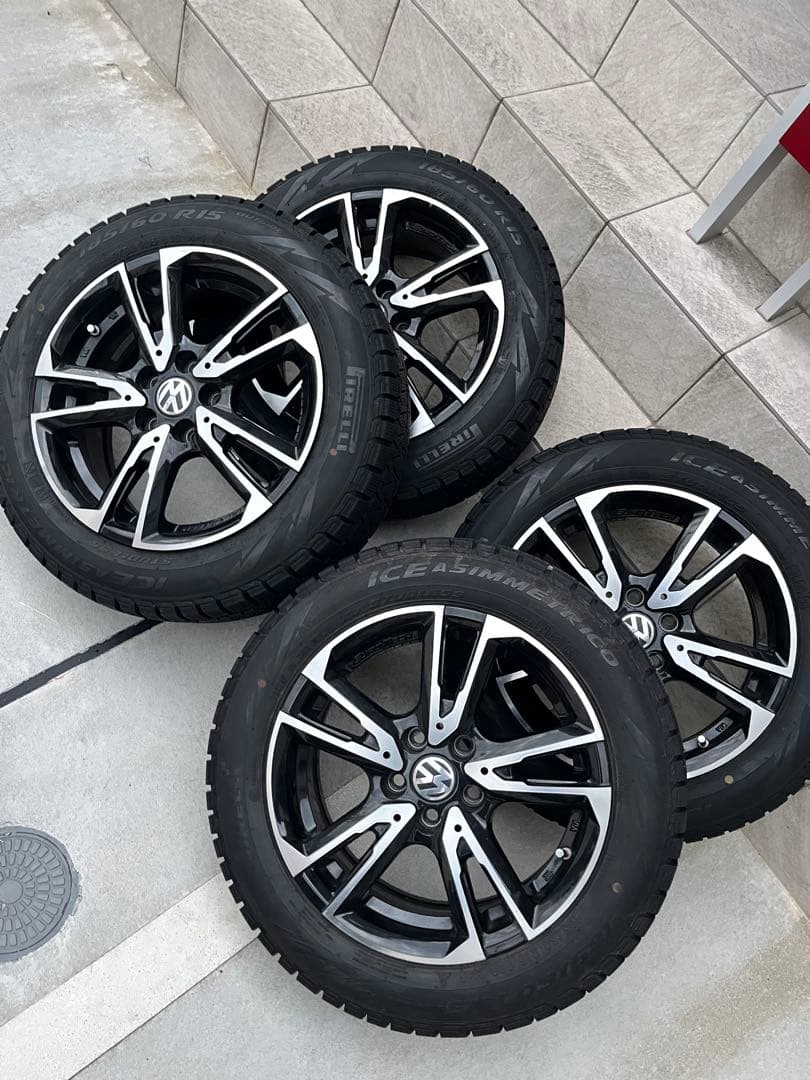 rumichad　185/60/15 スタッドレスタイヤ　ワーゲン純正②