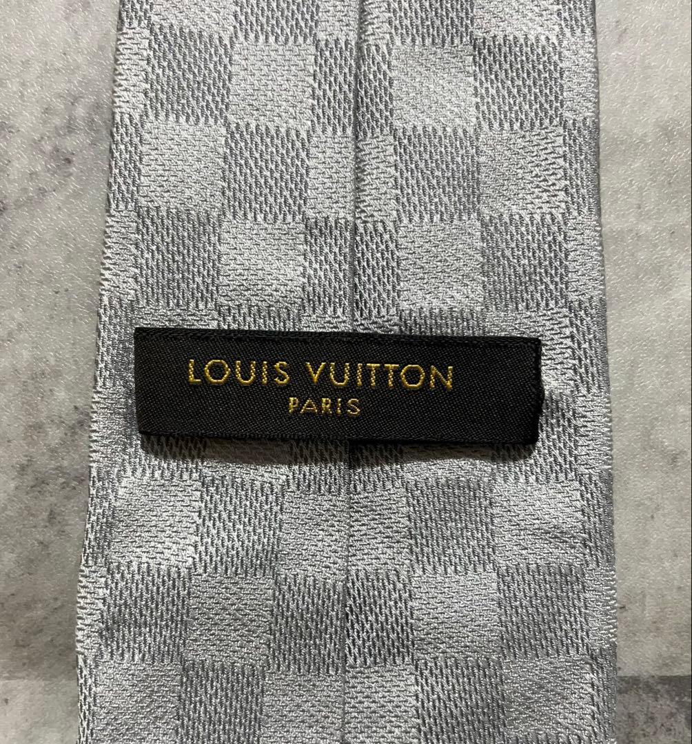 LOUIS VUITTON ネクタイ ハイブランド ダミエ柄
