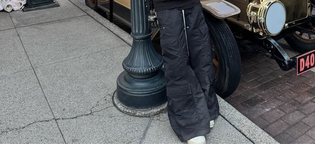 パンツ Rickowens double cargo jumbo Belas