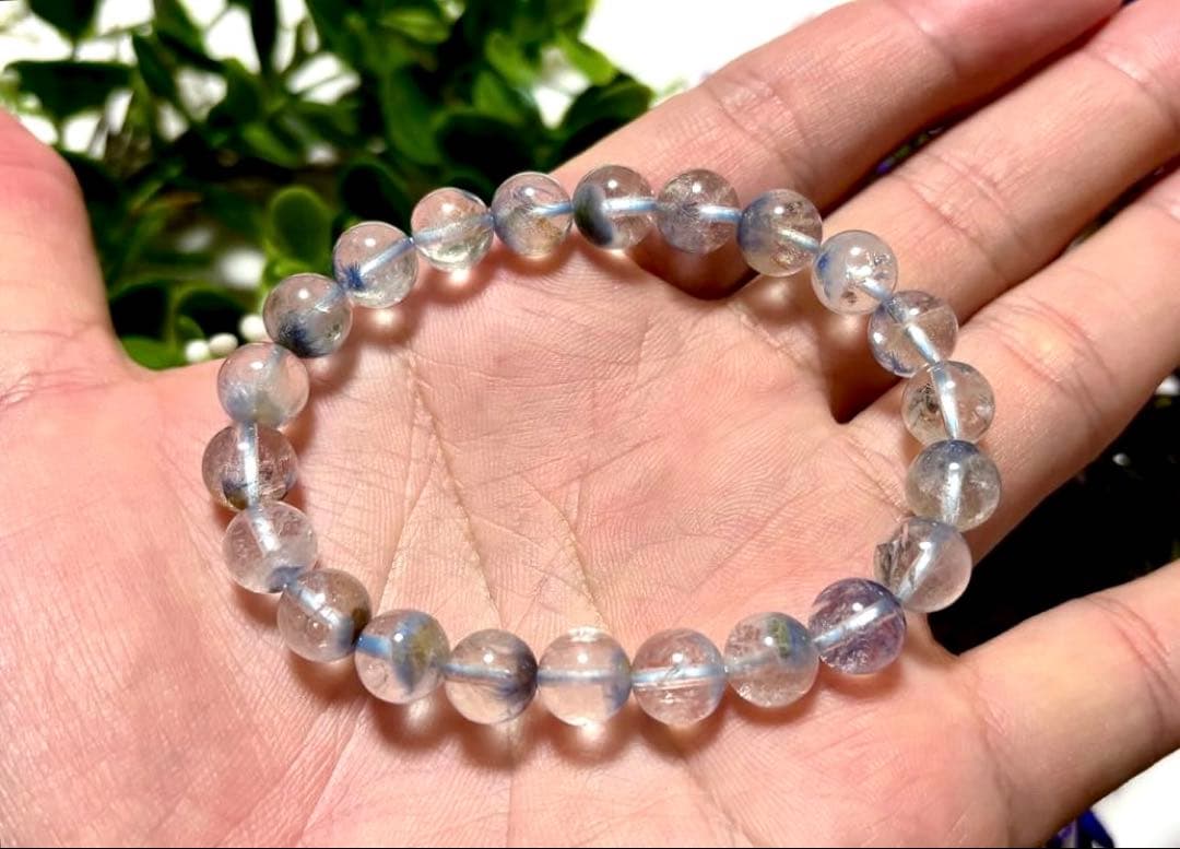 最高品質　蒼き妖精の輝き　幻のデュモルチェライトイングレートネイチャークォーツ