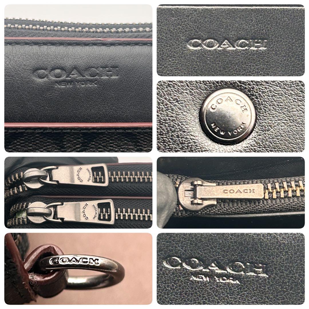✨レア美品✨ COACH コーチ オーガナイザー 長財布 レザー 高級 希少性大