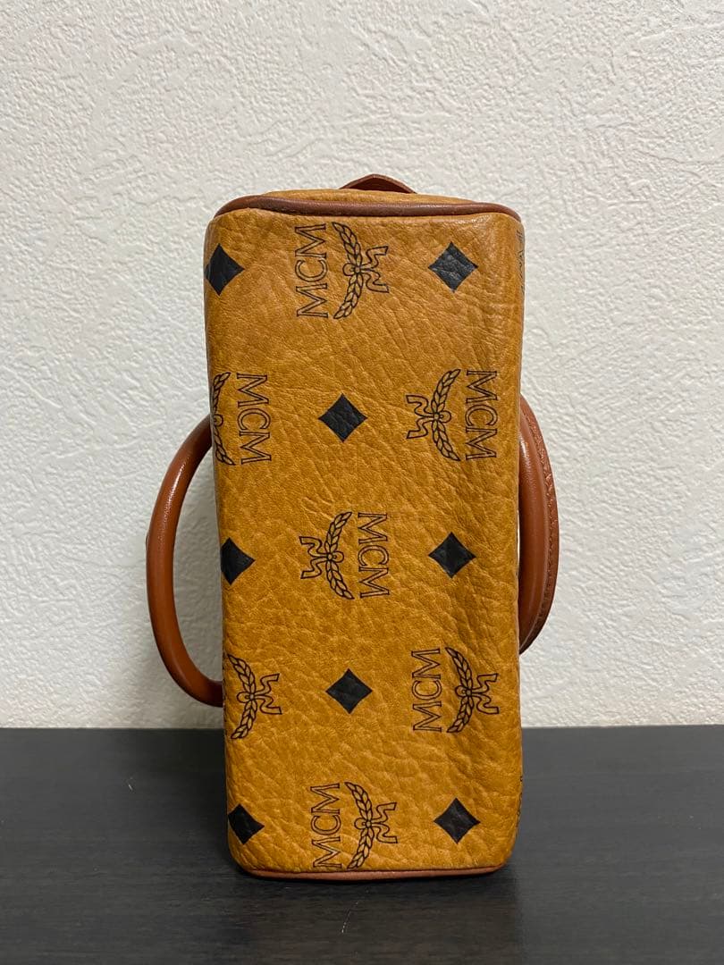 【美品】MCM ミニボストンバッグ ショルダーバッグ