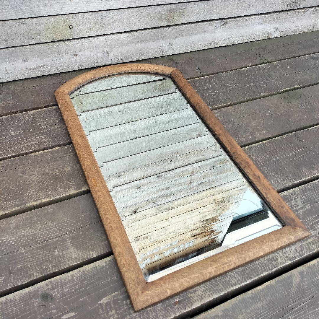 M♦年始Sale東名　北欧ヴィンテージ ウォールミラー アーチミラー