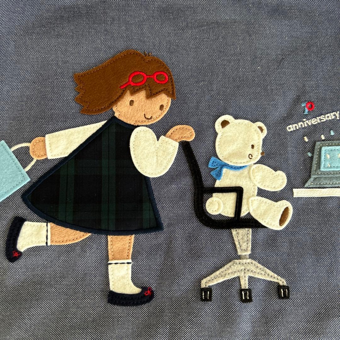 e*7様 新品ファミリア/カスタマイズ70周年限定柄デニムバッグ税込27500円