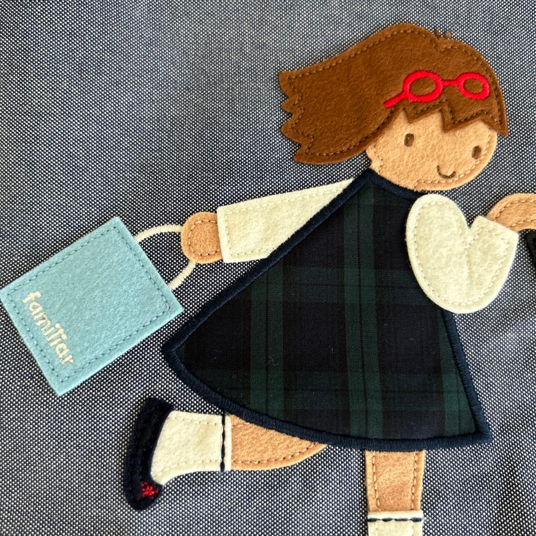 e*7様 新品ファミリア/カスタマイズ70周年限定柄デニムバッグ税込27500円