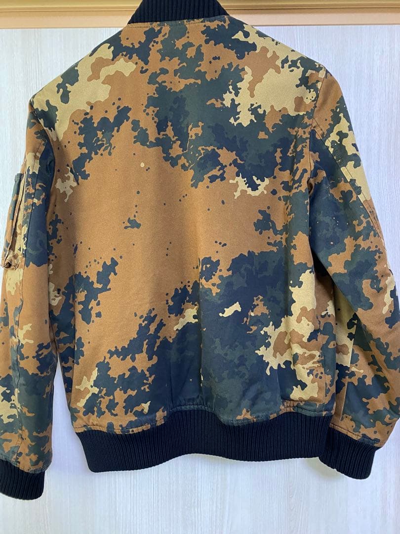 DSQUARED2 カモフラージュ MA-1ジャケット