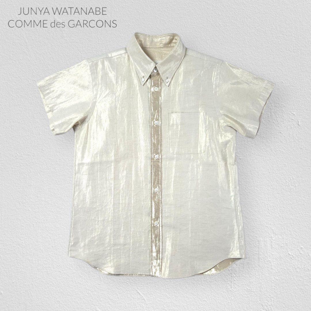 トップス JUNYA WATANABE Gold Short Sleeve Shirt