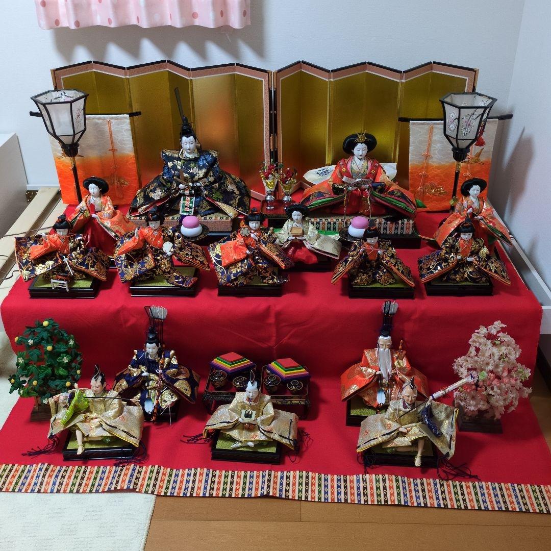 週末セール中！豪華な雛人形セット