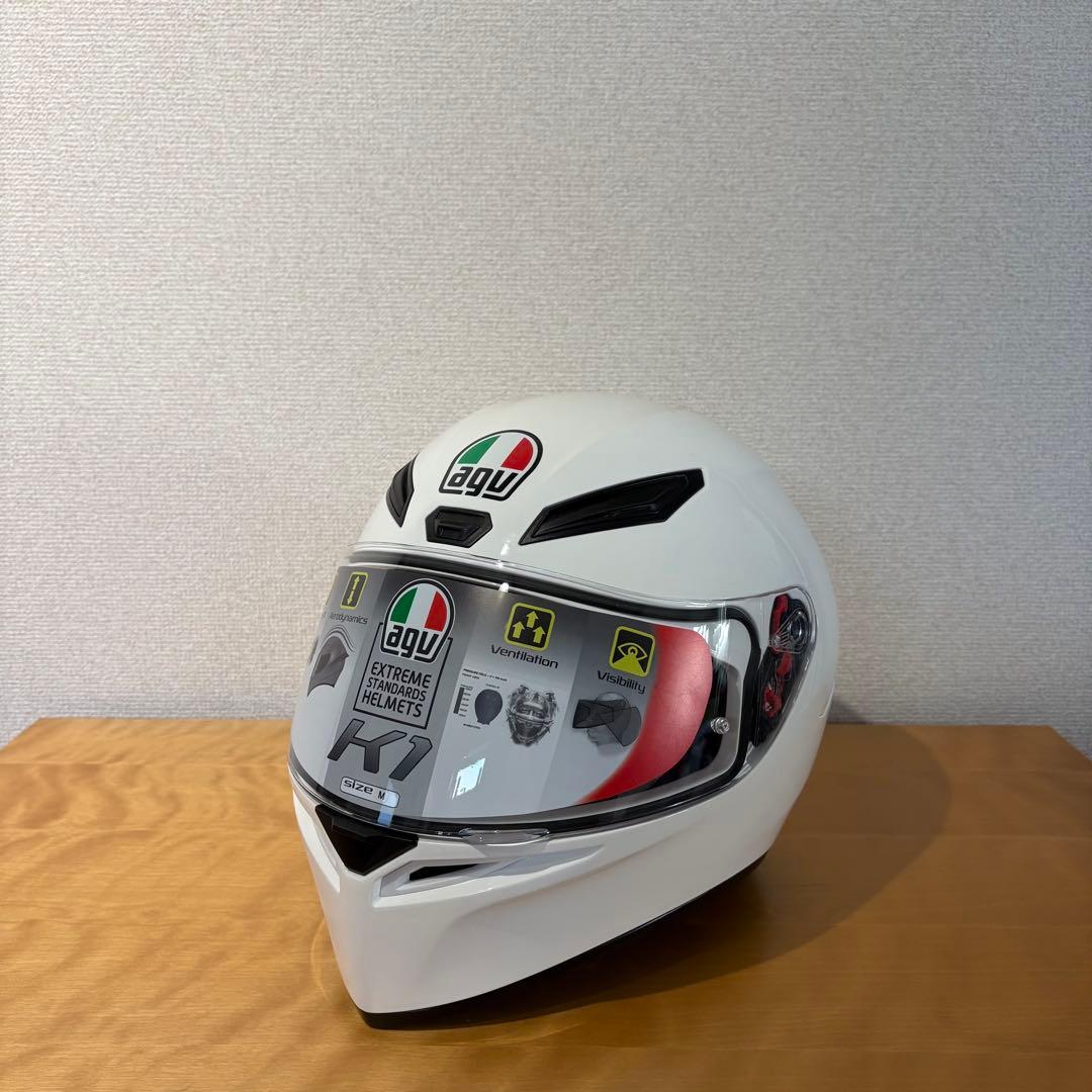 AGV K1 ホワイト　Mサイズ