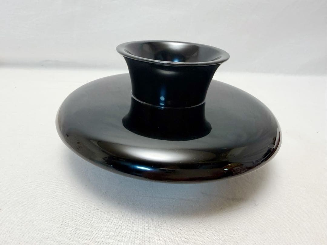 未使用 茶道具 木製 本漆塗 天目台 茶器 茶席 元箱