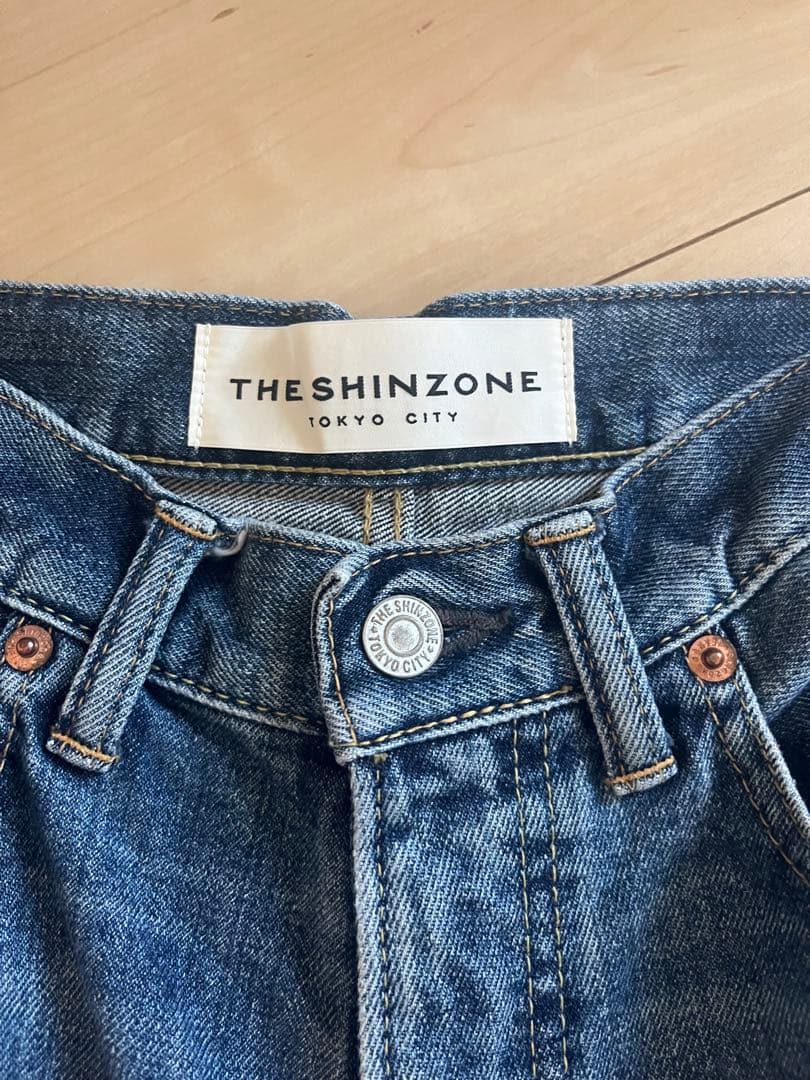 パンツ THE SHINZONE MARILYN DENIM BLUE