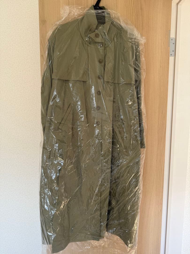 カベサロッソ caveza rosso バイカラースタンドカラーコート