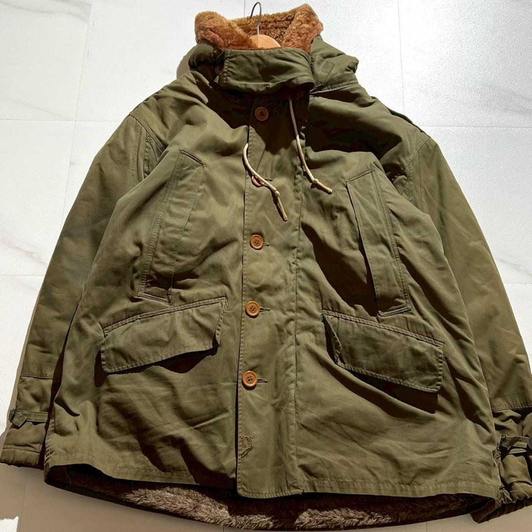 40s USAAF B-11　フライトジャケット　ムートン襟　パーカー　40