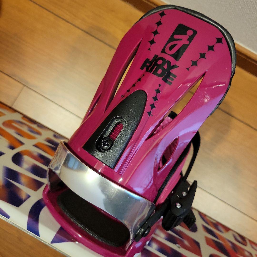 スノーボード 板 ヴィンディング AIRWALK ピンク ホワイト 145cm