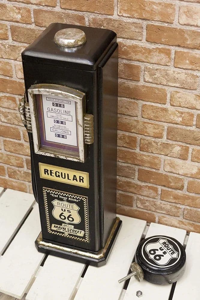 キャビネット 収納ボックス CDホルダー アメリカ雑貨 ガスポンプCDホルダー