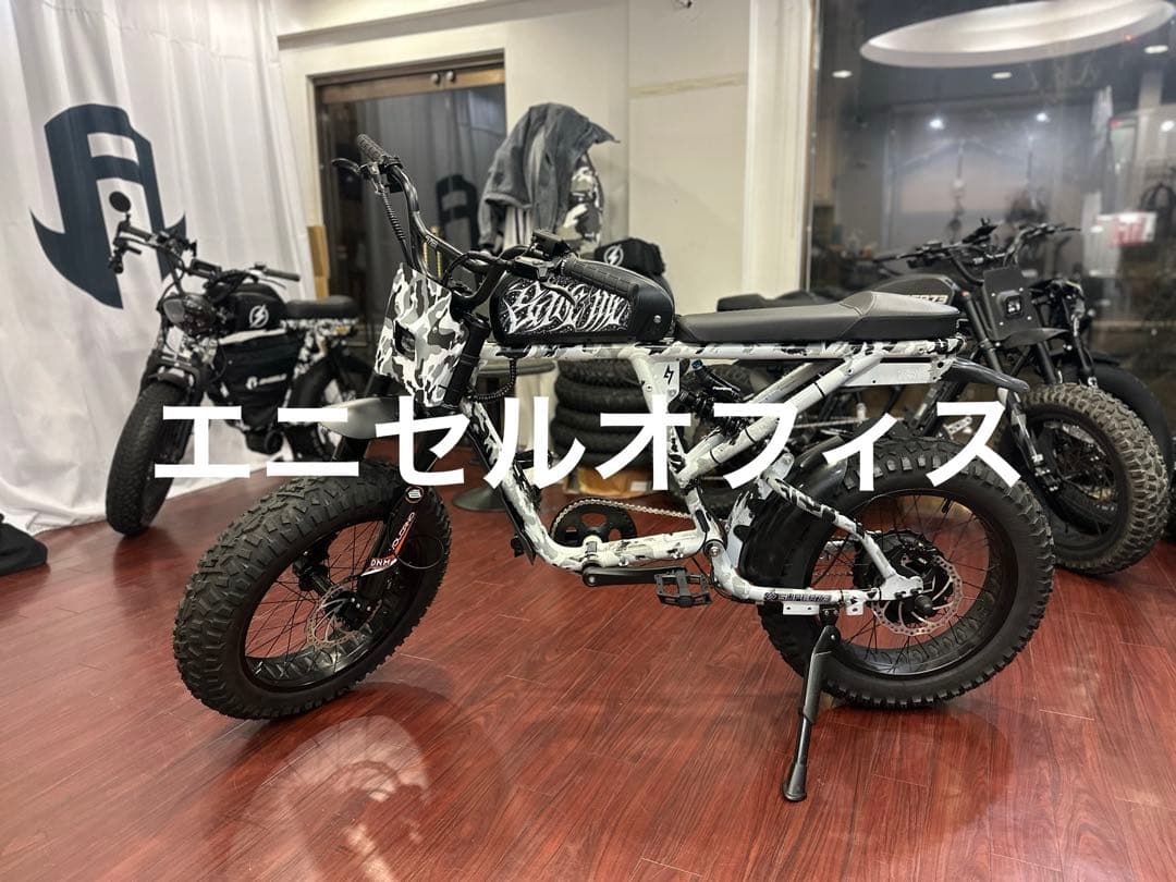 Super73-RX迷彩台湾モデル車番ありトルクセンサー合法仕様、ウォーキングX