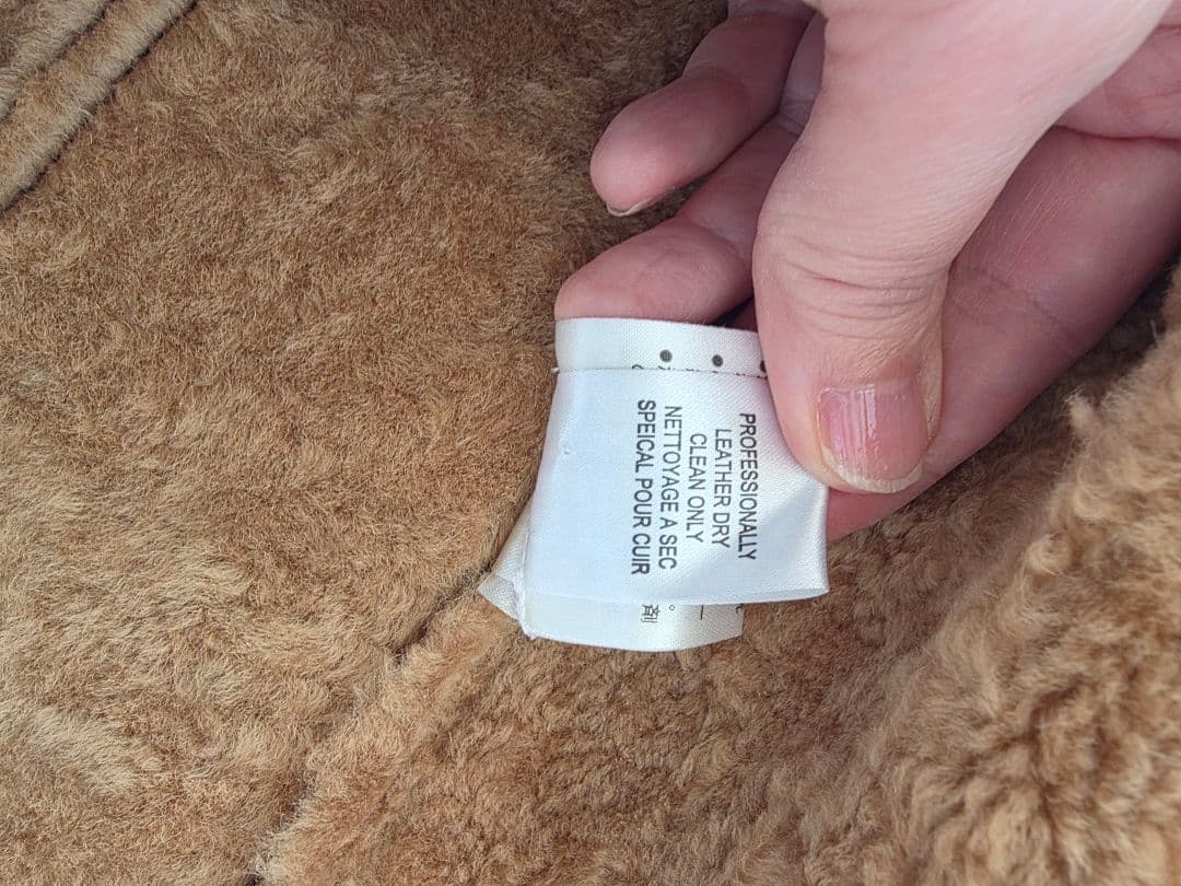 シープスキンショート丈ジヤケット(ムートン)