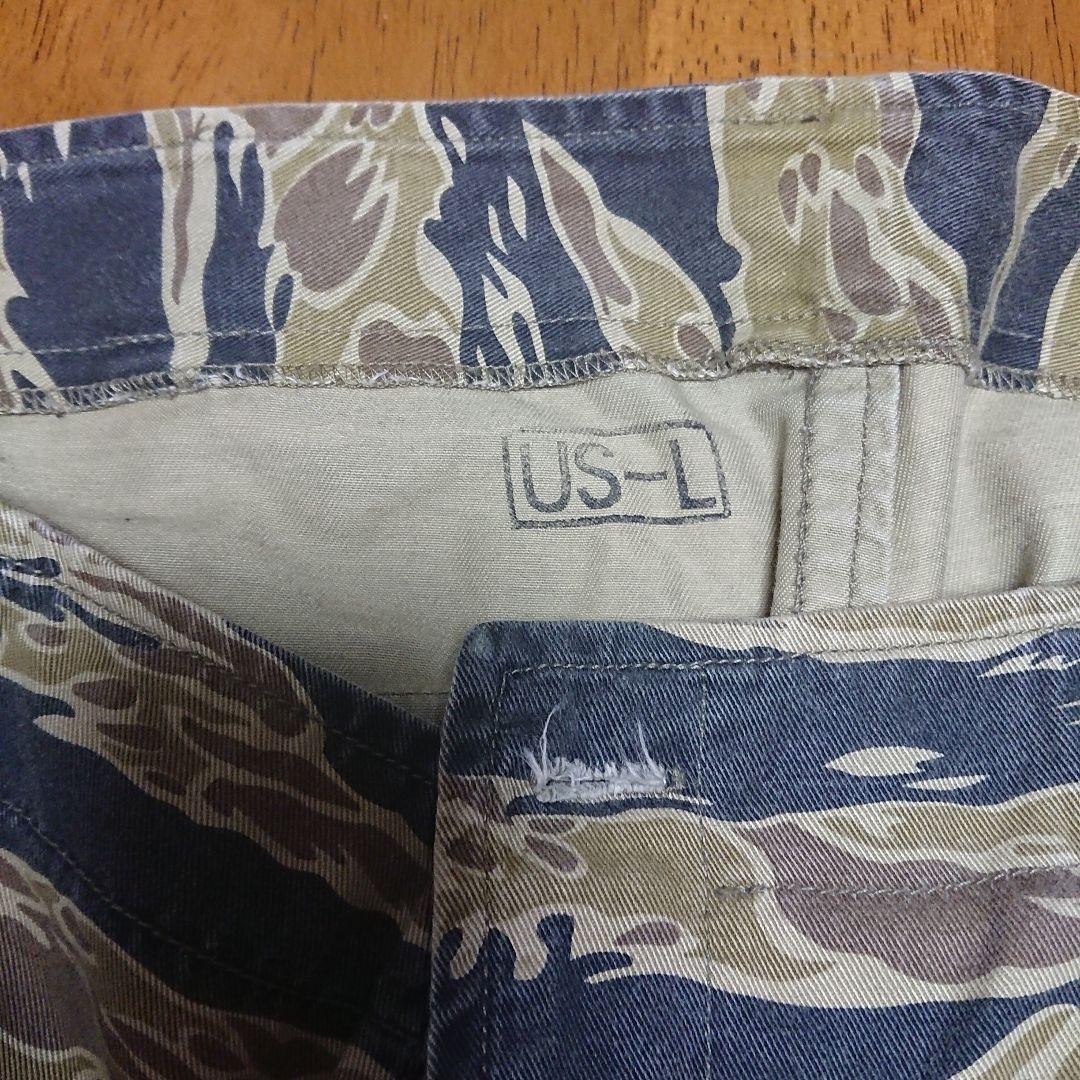 タイガーストライプ迷彩服上下セット