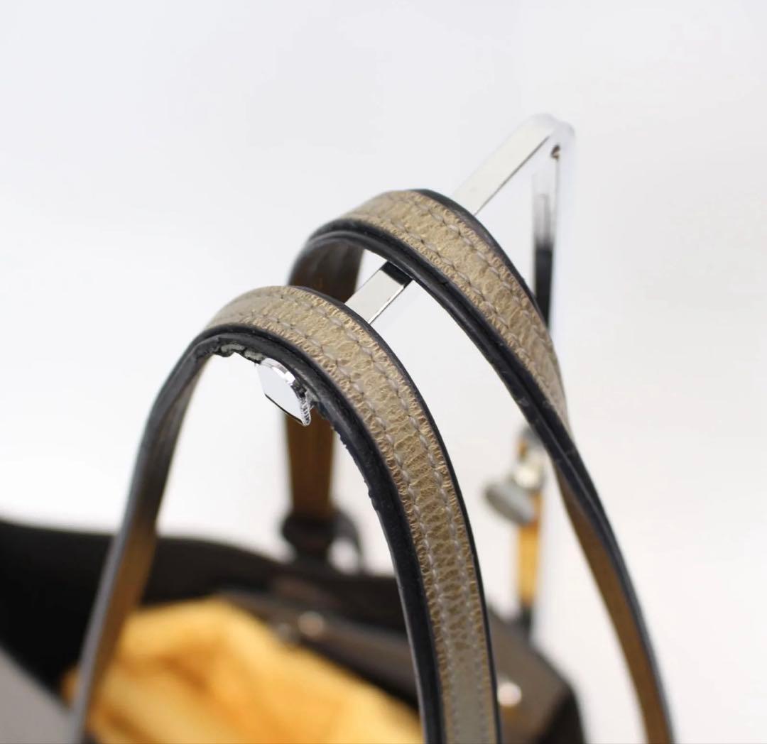 TOD’S トッズ トートバッグ ジョイ グレー レザー A4大容量ユニセックス