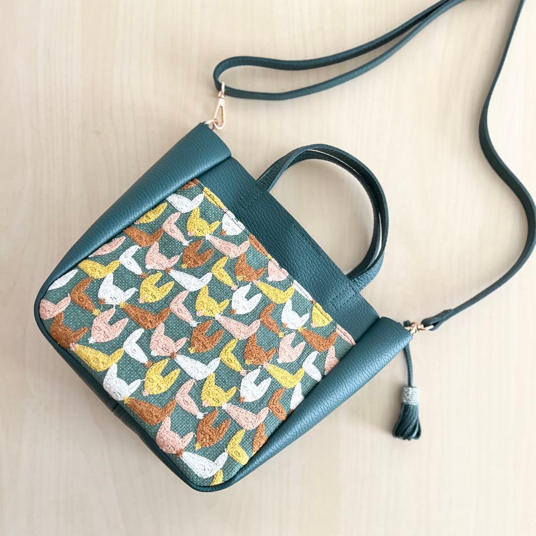 トート型本革ショルダーバッグ　repo TB602-012