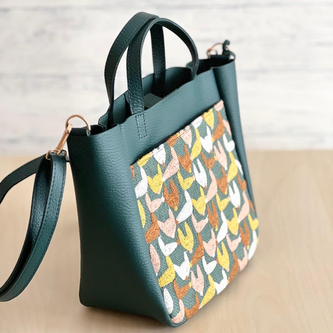 トート型本革ショルダーバッグ　repo TB602-012