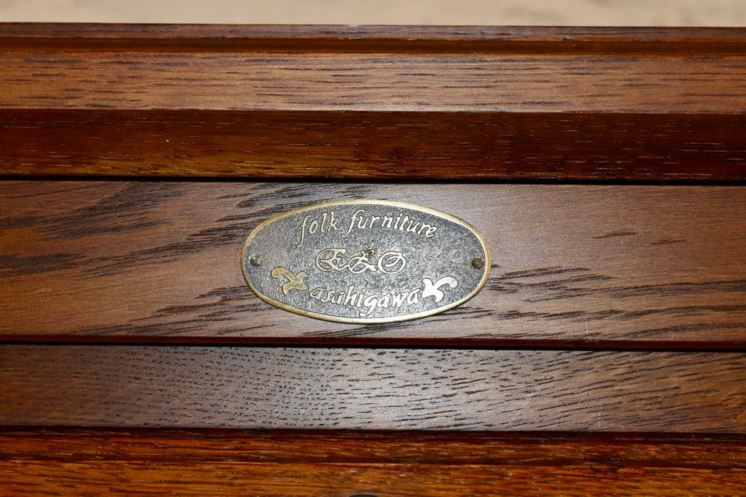 GMGS281○蝦夷民芸家具 / EZO えぞ民藝 ライティングビューロー デス