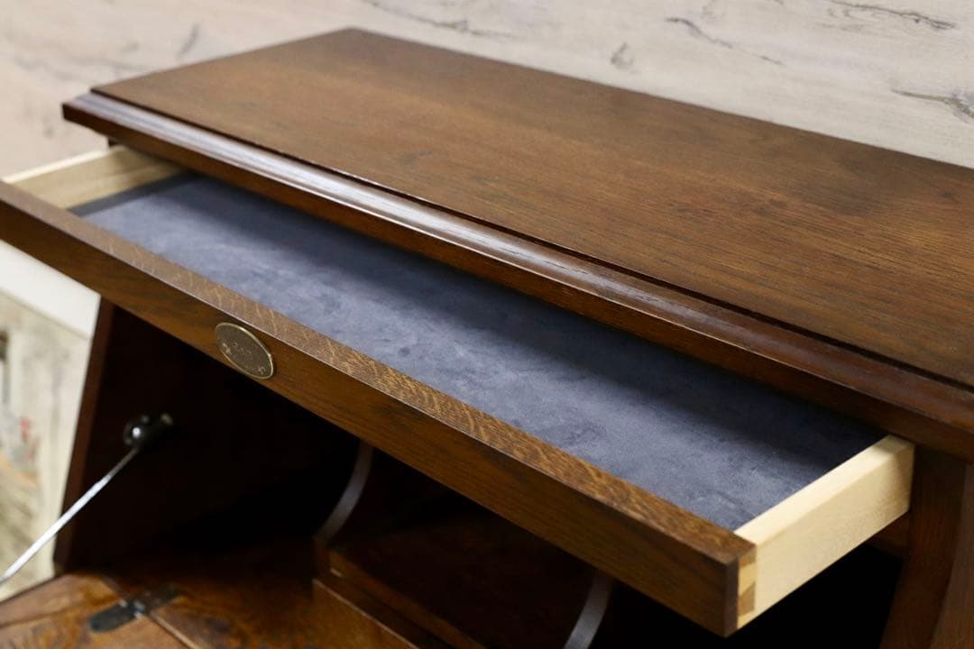 GMGS281○蝦夷民芸家具 / EZO えぞ民藝 ライティングビューロー デス