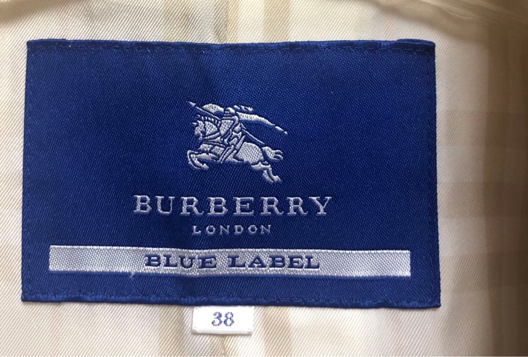 Burberry ブルーレーベル　ホワイト系　 38