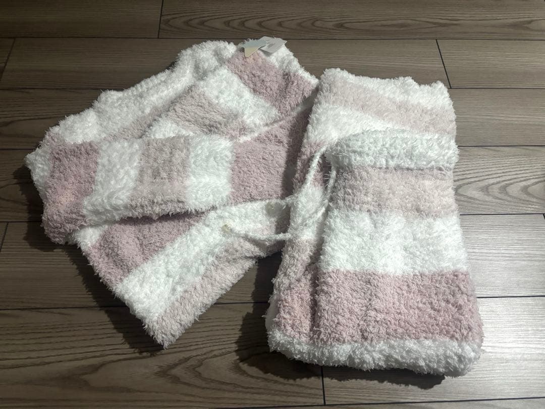 未使用✨ジェラピケ ジェラート 2ボーダーワンピース ズボンセット