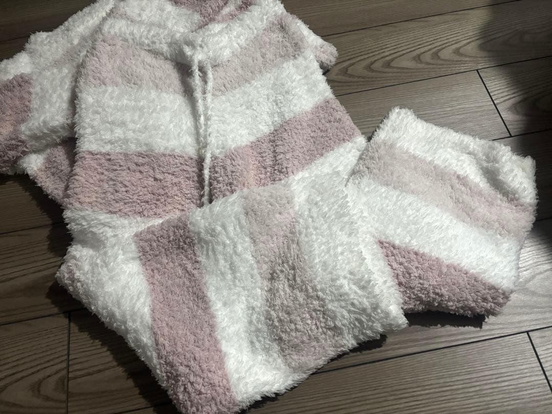 未使用✨ジェラピケ ジェラート 2ボーダーワンピース ズボンセット