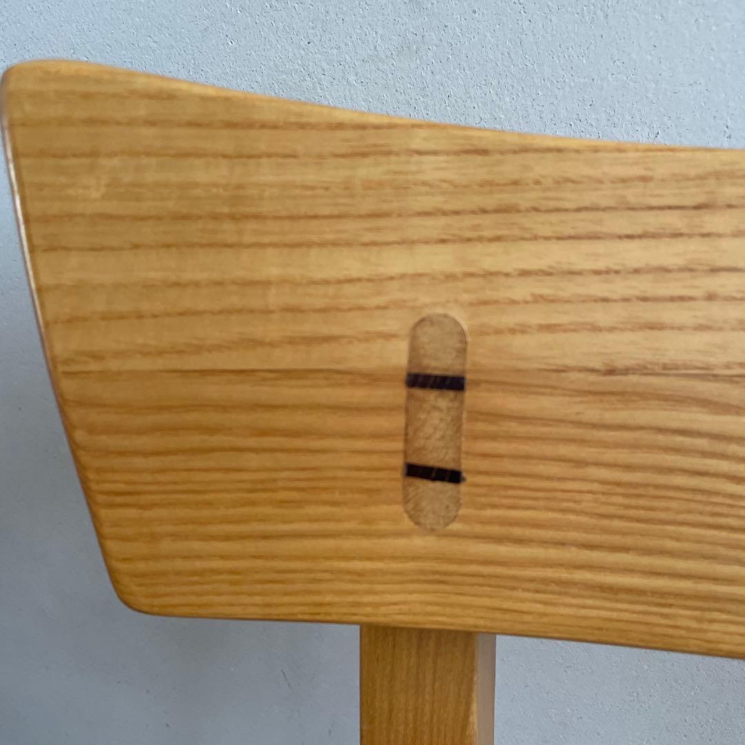 【美品】酒井製作所　ダイニングチェア　天然木　①