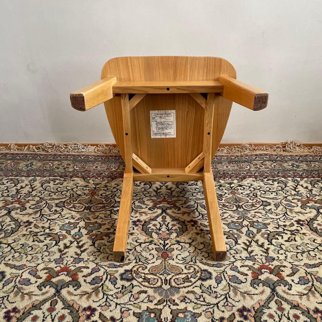 【美品】酒井製作所　ダイニングチェア　天然木　①
